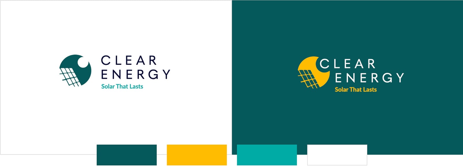 Clear Energy Solar Logo Concepts 3