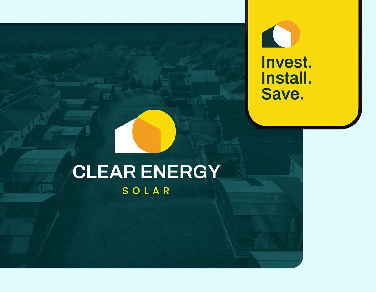 Screenshots of Clear Energy website